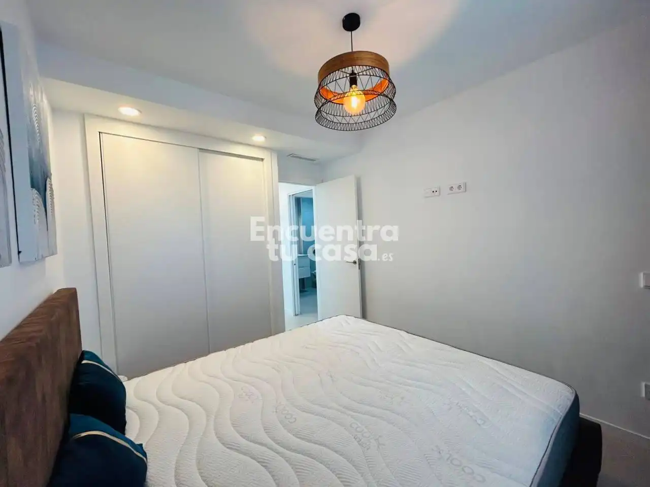 Schlafzimmer von Wohnung zur Miete in Finestrat mit Klimaanlage, Heizung und Terrasse