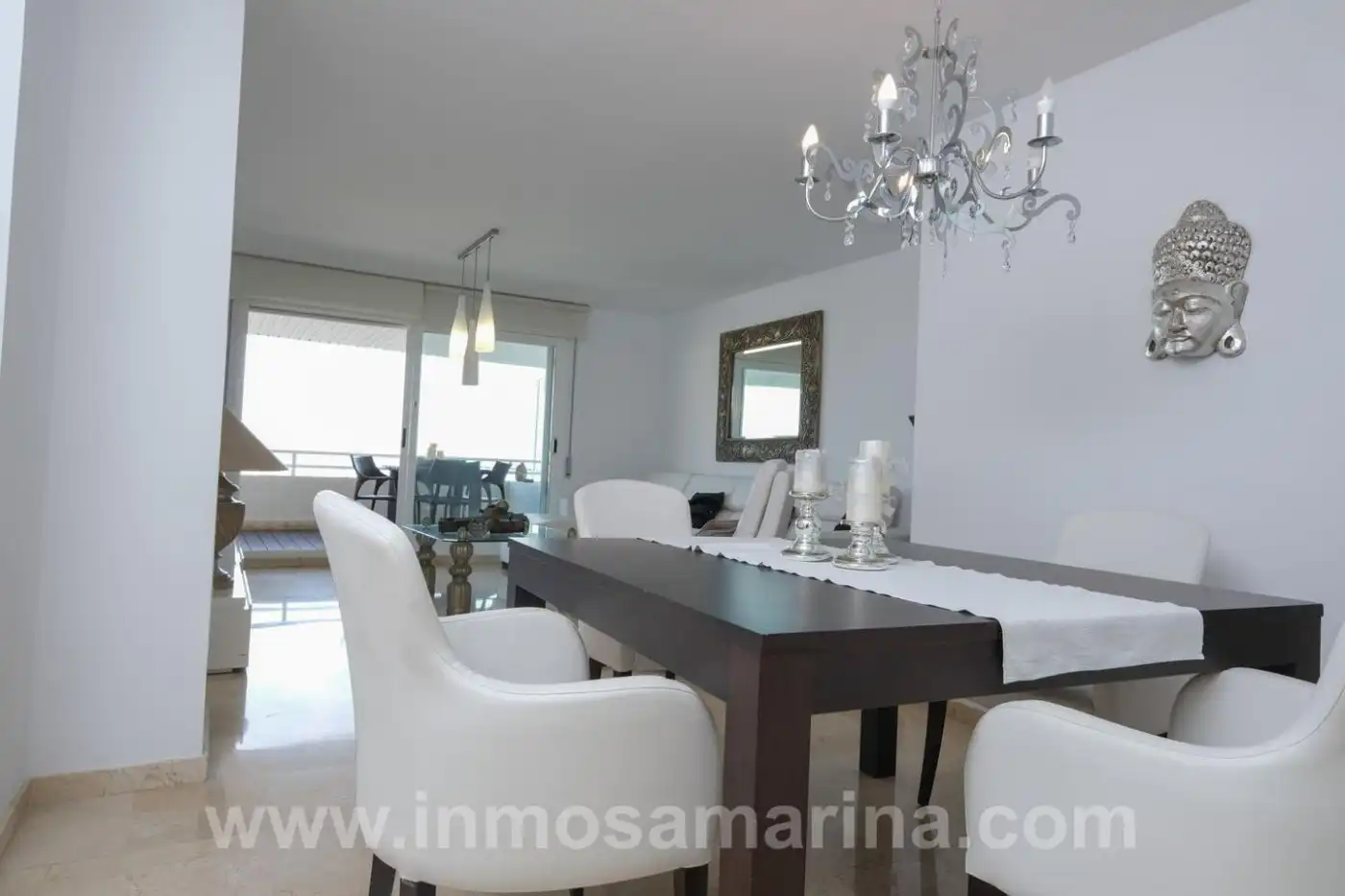 Comedor de Piso de alquiler en  Palma de Mallorca con Aire acondicionado, Calefacción y Terraza
