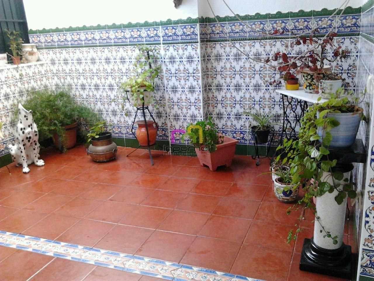 Terrace of Single-family semi-detached for sale in Badajoz Capital  with Air Conditioner, Heating and Balcony