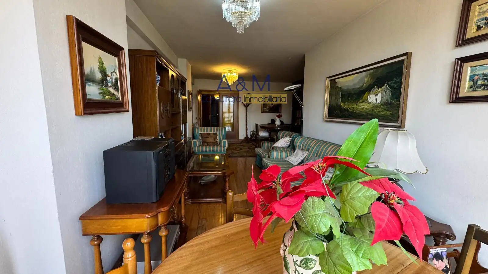 Wohnzimmer von Wohnung zum Verkauf in Valladolid mit Heizung, Parkett und Abstellraum