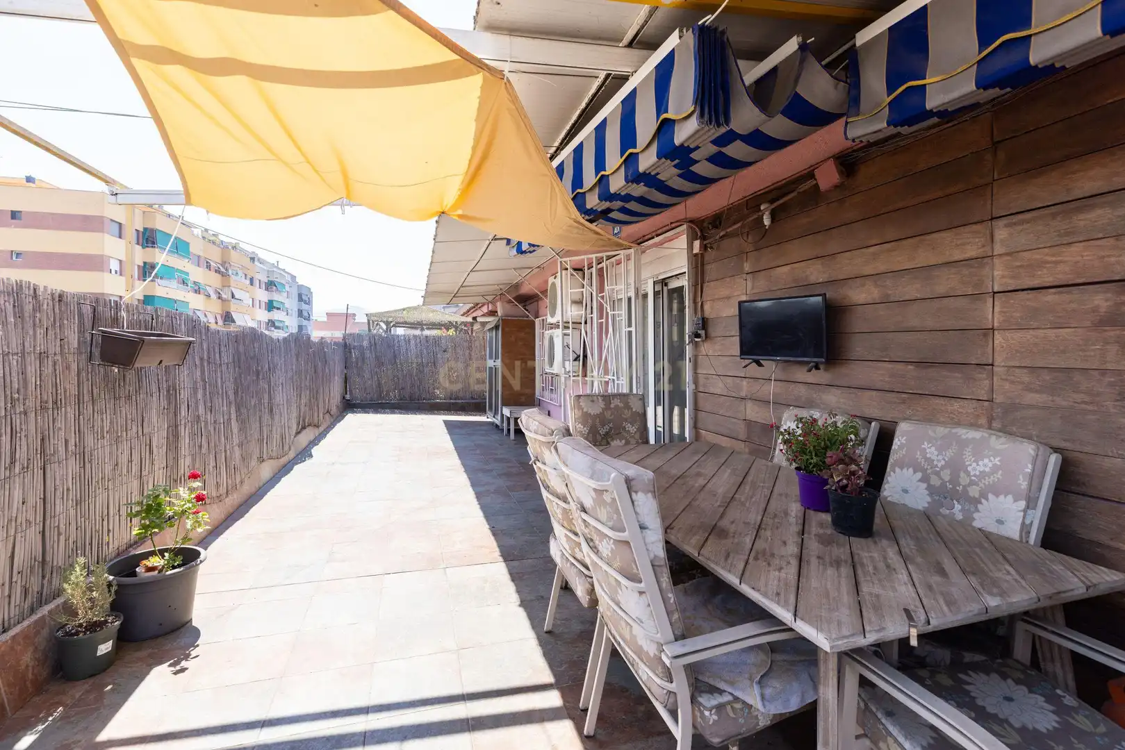 Terrasse von Wohnungen zum Verkauf in Mollet del Vallès mit Klimaanlage