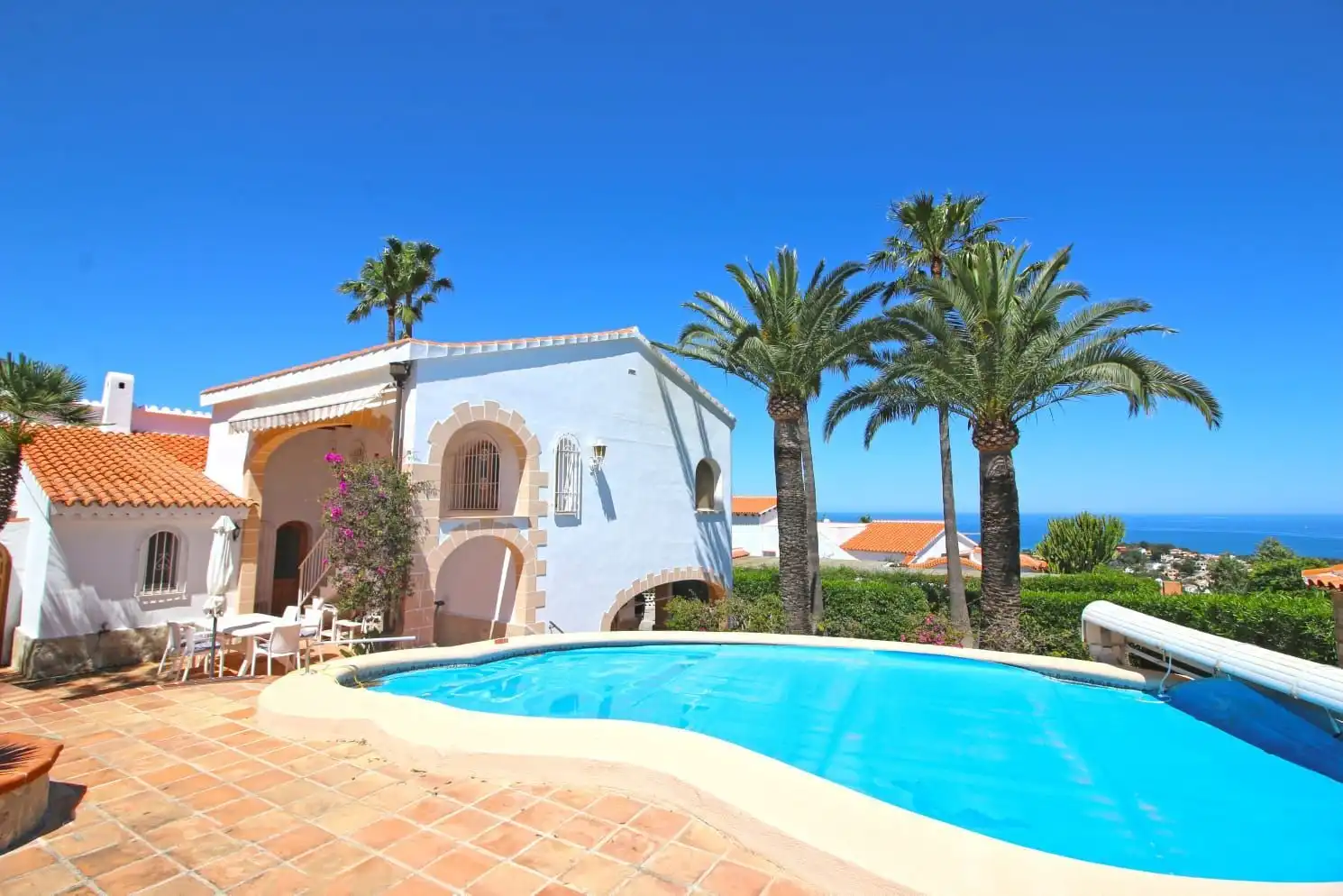 Swimming pool of Houses for sale in Dénia  with Air Conditioner, Heating and Private garden