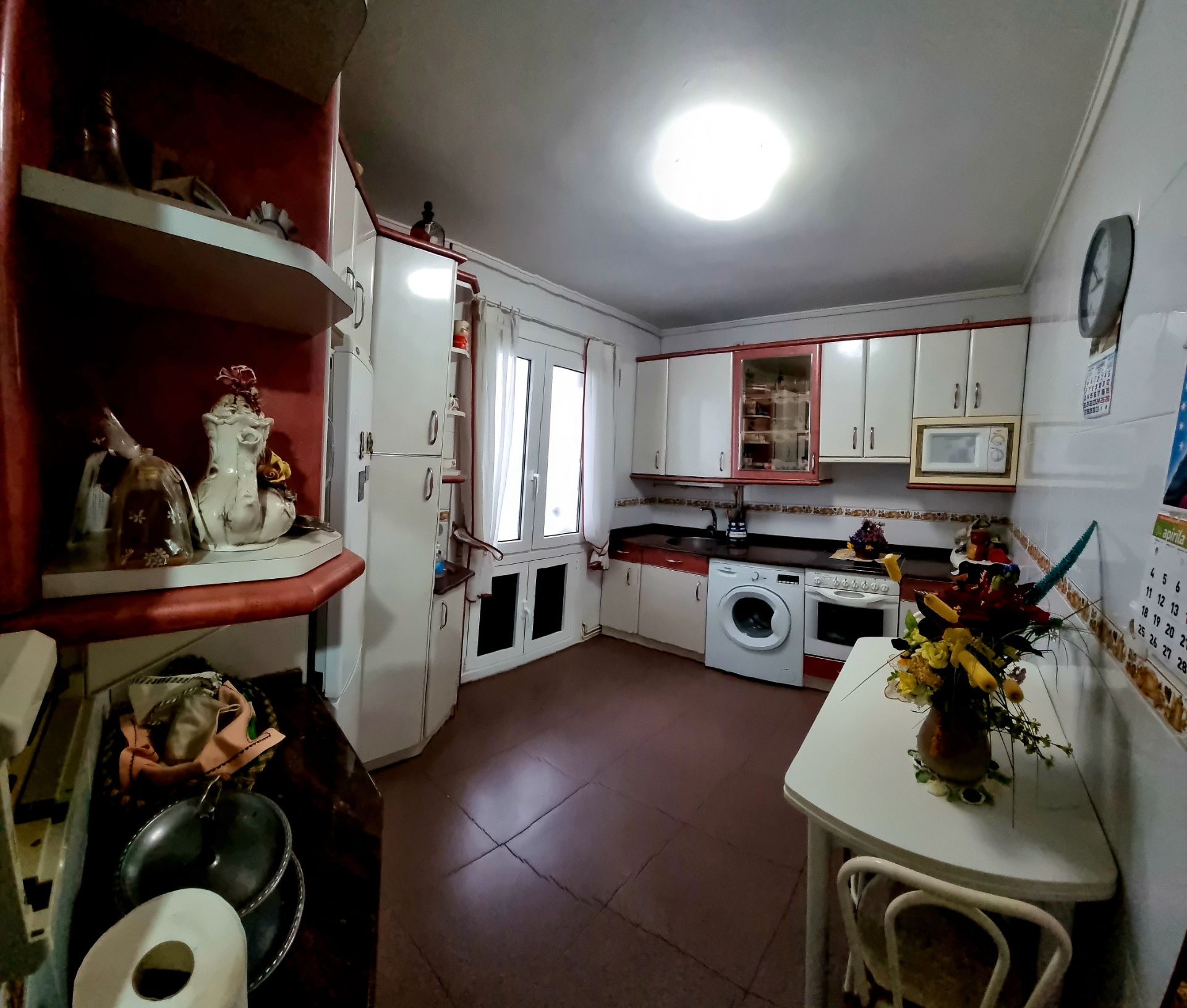 Kitchen of Flat for sale in Bilbao   with Heating, Parquet flooring and Terrace