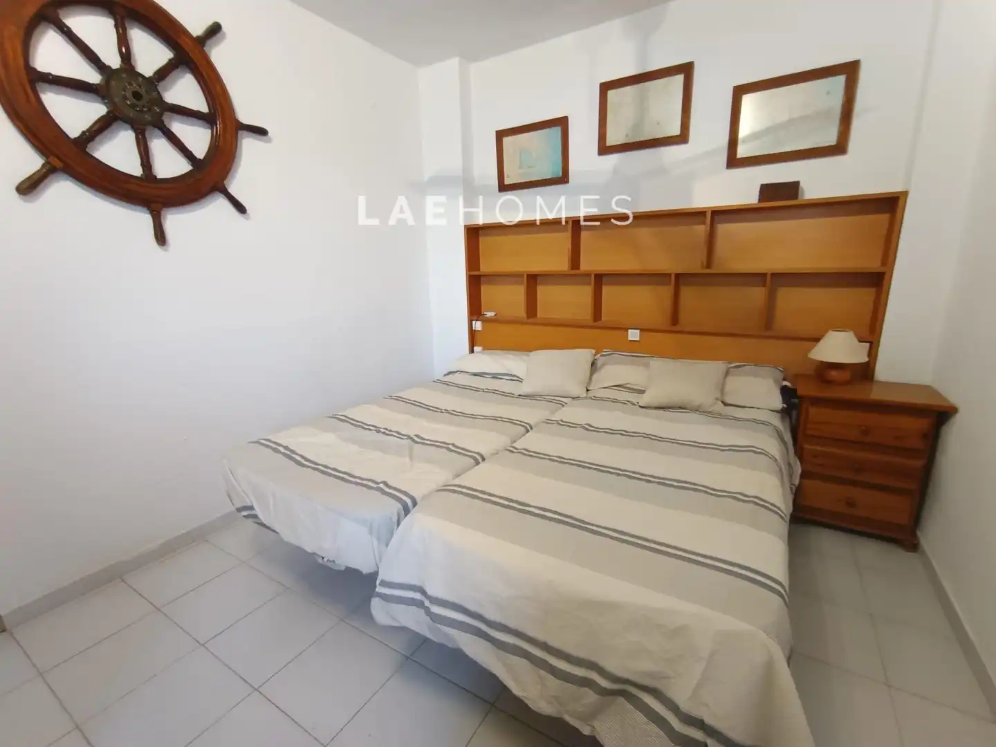 Bedroom of Apartments for rent in Benicasim / Benicàssim  with Air Conditioner, Terrace and Furnished