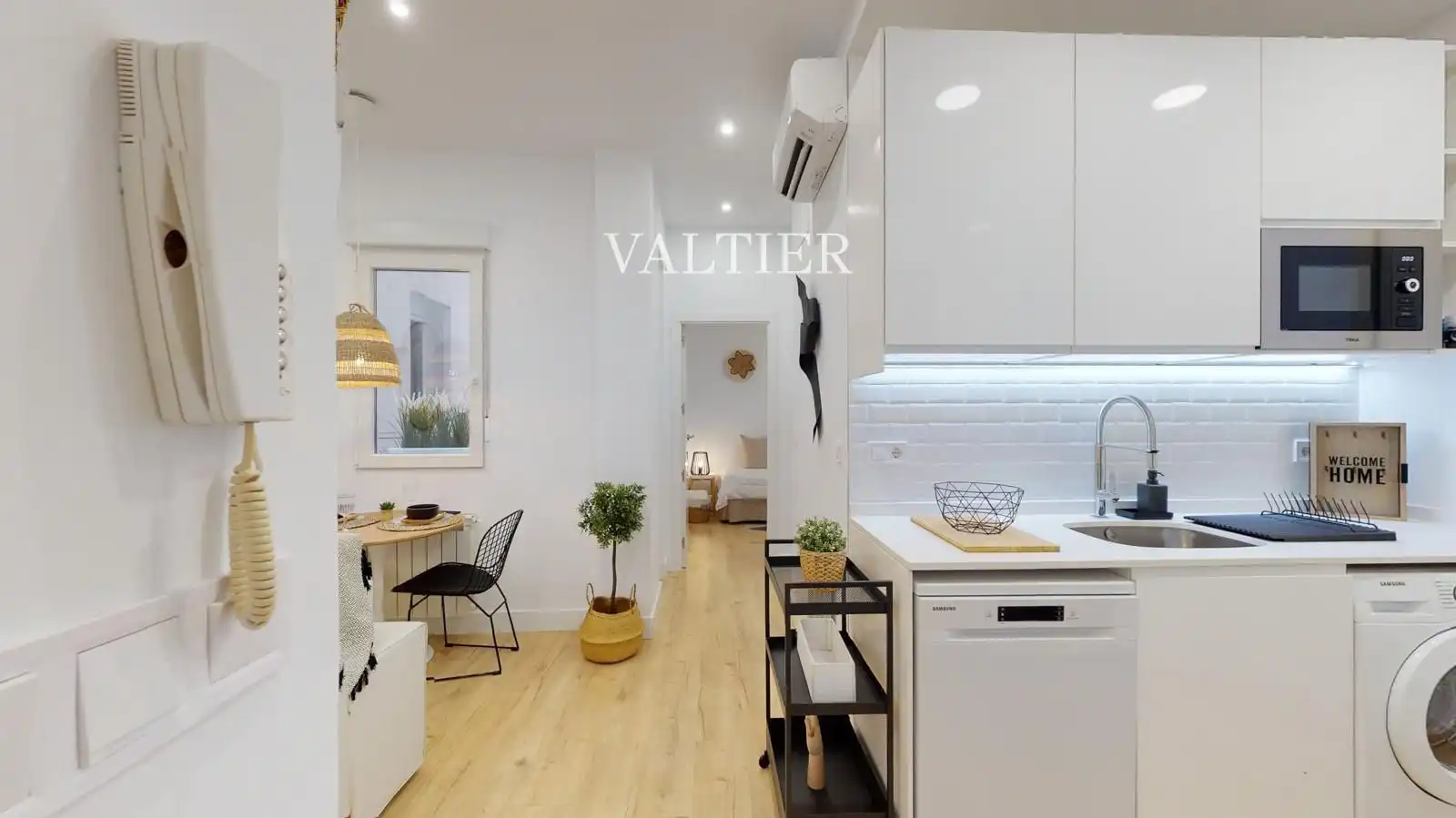 Kitchen of Flat for rent in Madrid  with Furnished