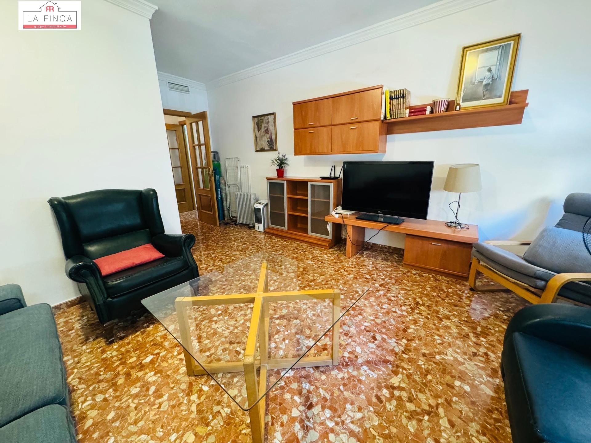 Living room of Flat for share in Málaga Capital  with Furnished