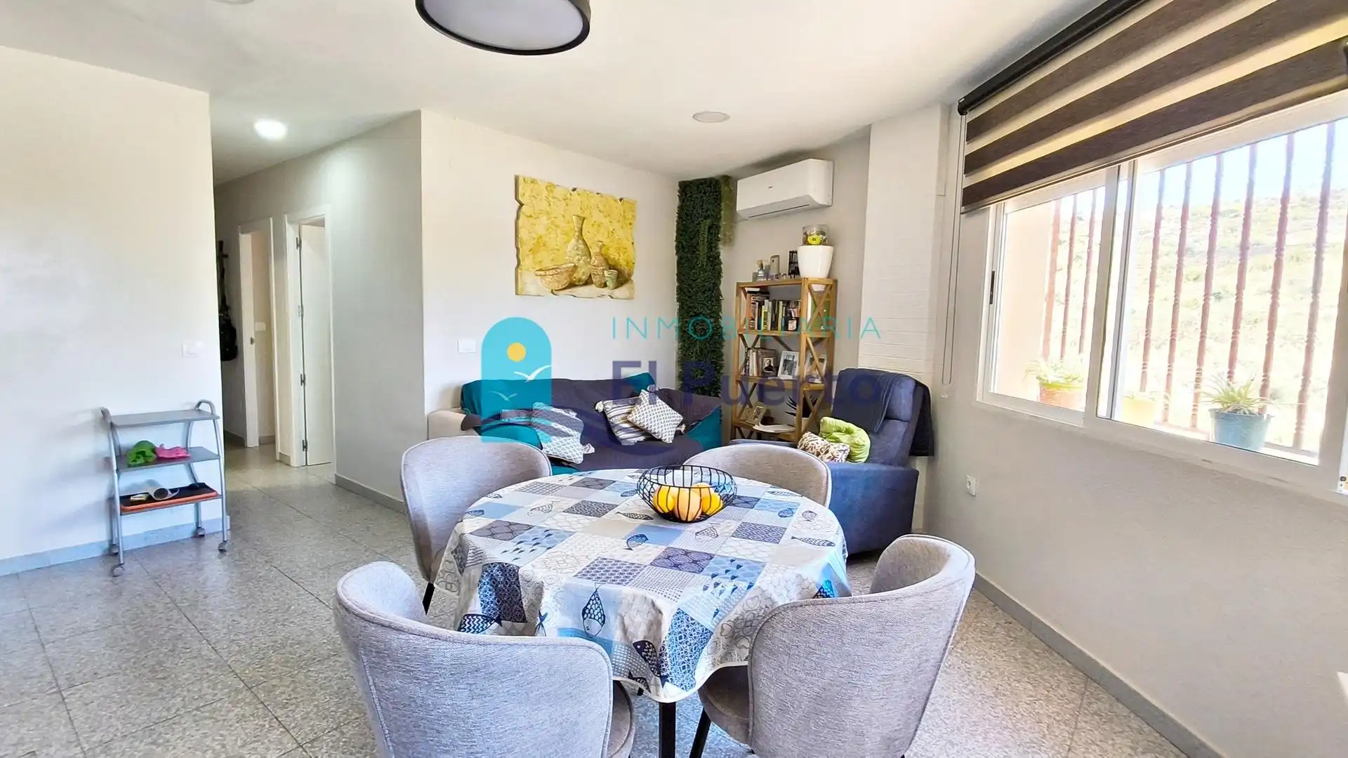 Dining room of Apartments for sale in Mazarrón  with Air Conditioner, Heating and Furnished