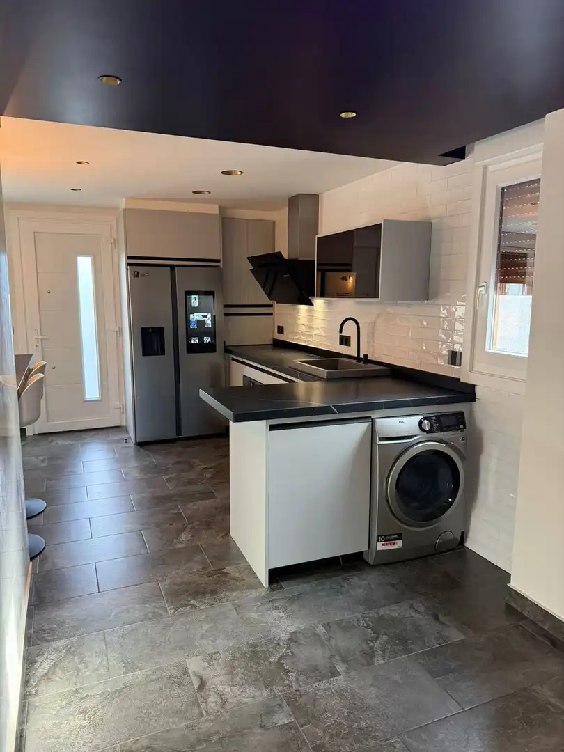 Cocina de Piso en venta en Valdés - Luarca con Calefacción, Jardín privado y Terraza
