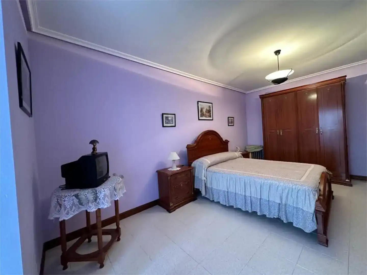 Schlafzimmer von Wohnung zur Miete in Noja mit Klimaanlage und Balkon