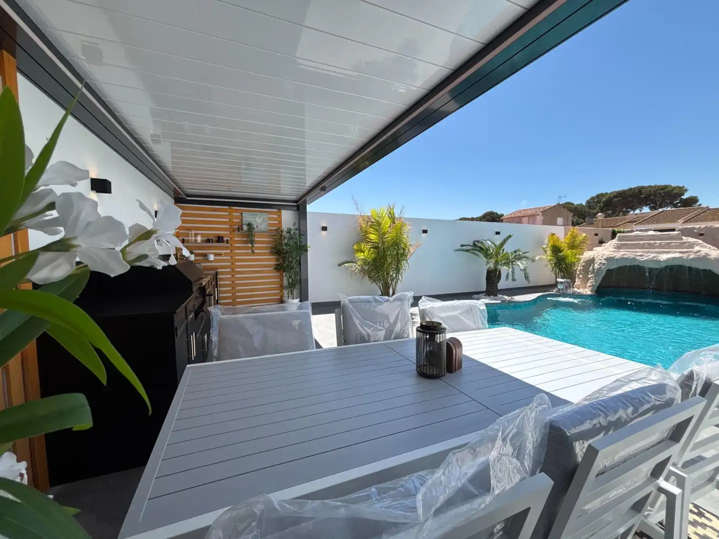 Terraza de Casa o chalet en venta en Cartagena con Aire acondicionado, Terraza y Piscina