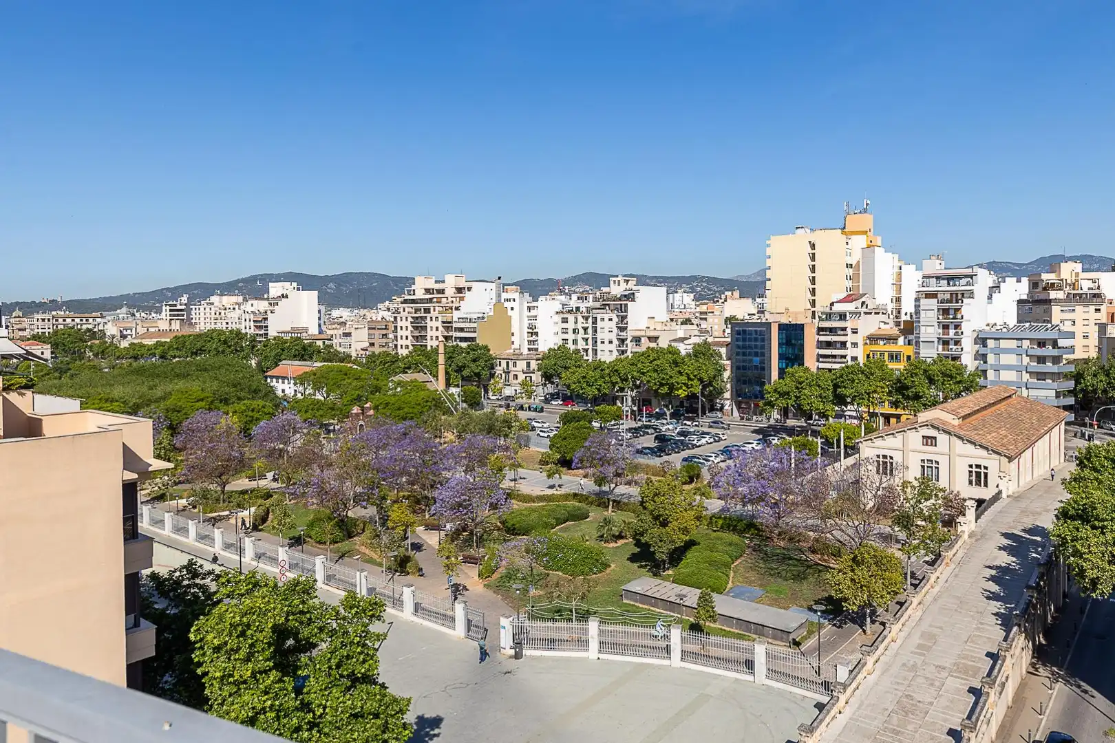 Vista exterior de Àtic en venda en  Palma de Mallorca amb Aire condicionat, Calefacció i Parquet