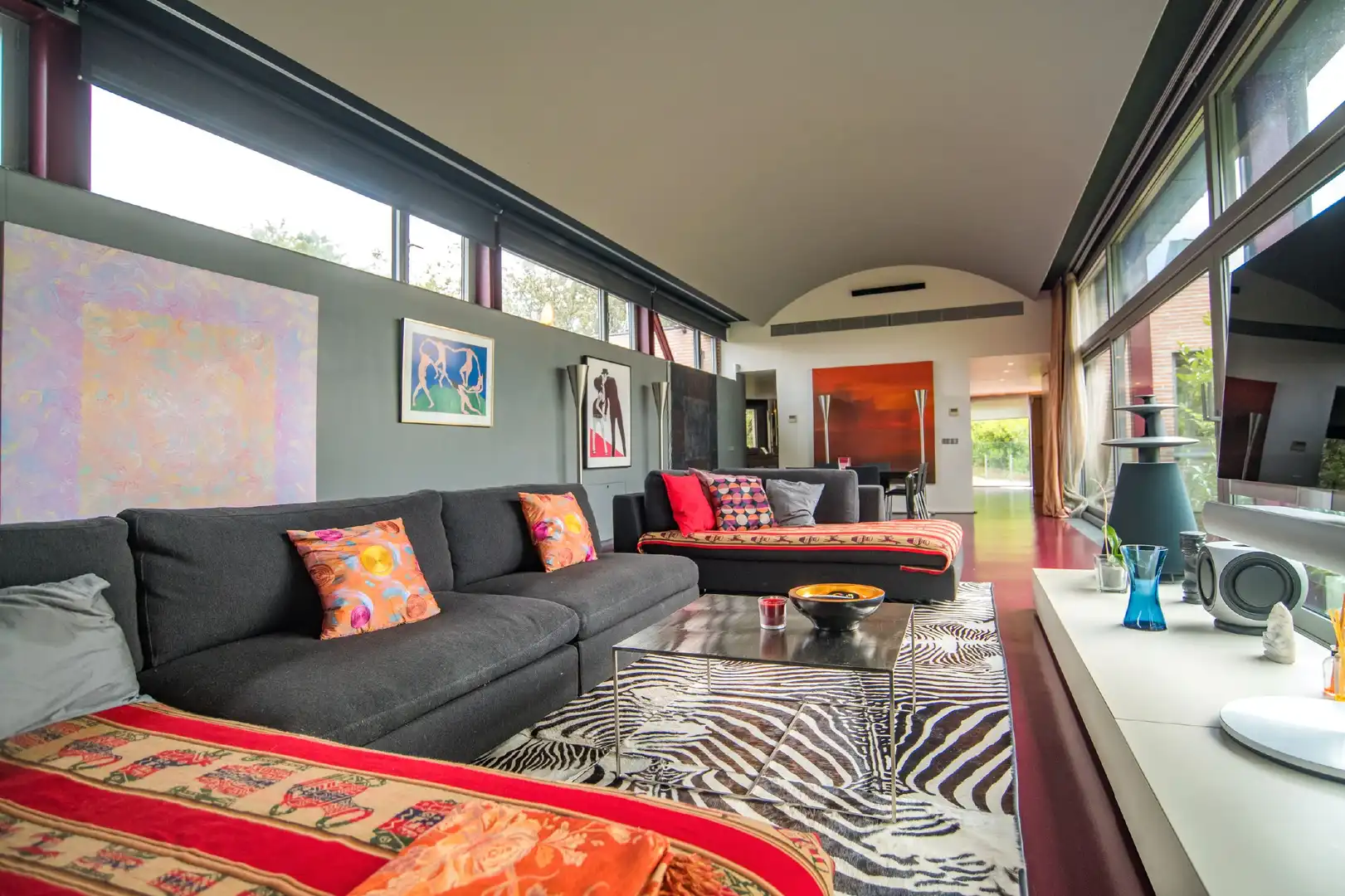 Sala de estar de Casa o chalet de alquiler en Ciudalcampo con Aire acondicionado, Calefacción y Jardín privado