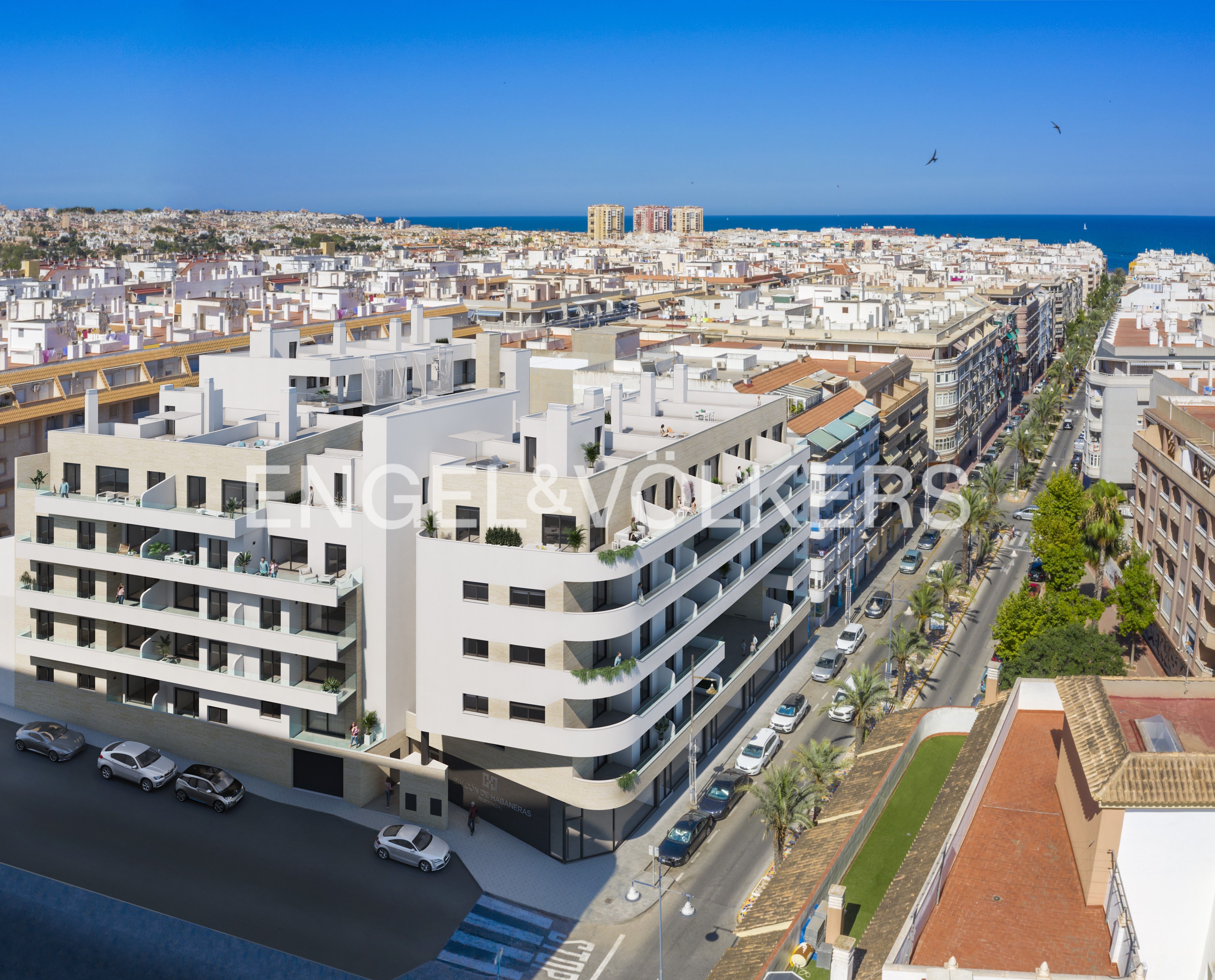 Vista exterior de Apartament en venda en Torrevieja amb Aire condicionat, Calefacció i Terrassa