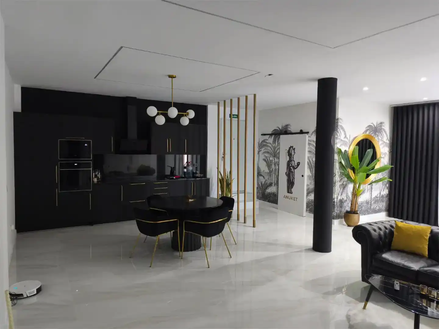 Kitchen of Lofts for rent in Almazora / Almassora  with Air Conditioner, Private garden and Storage room