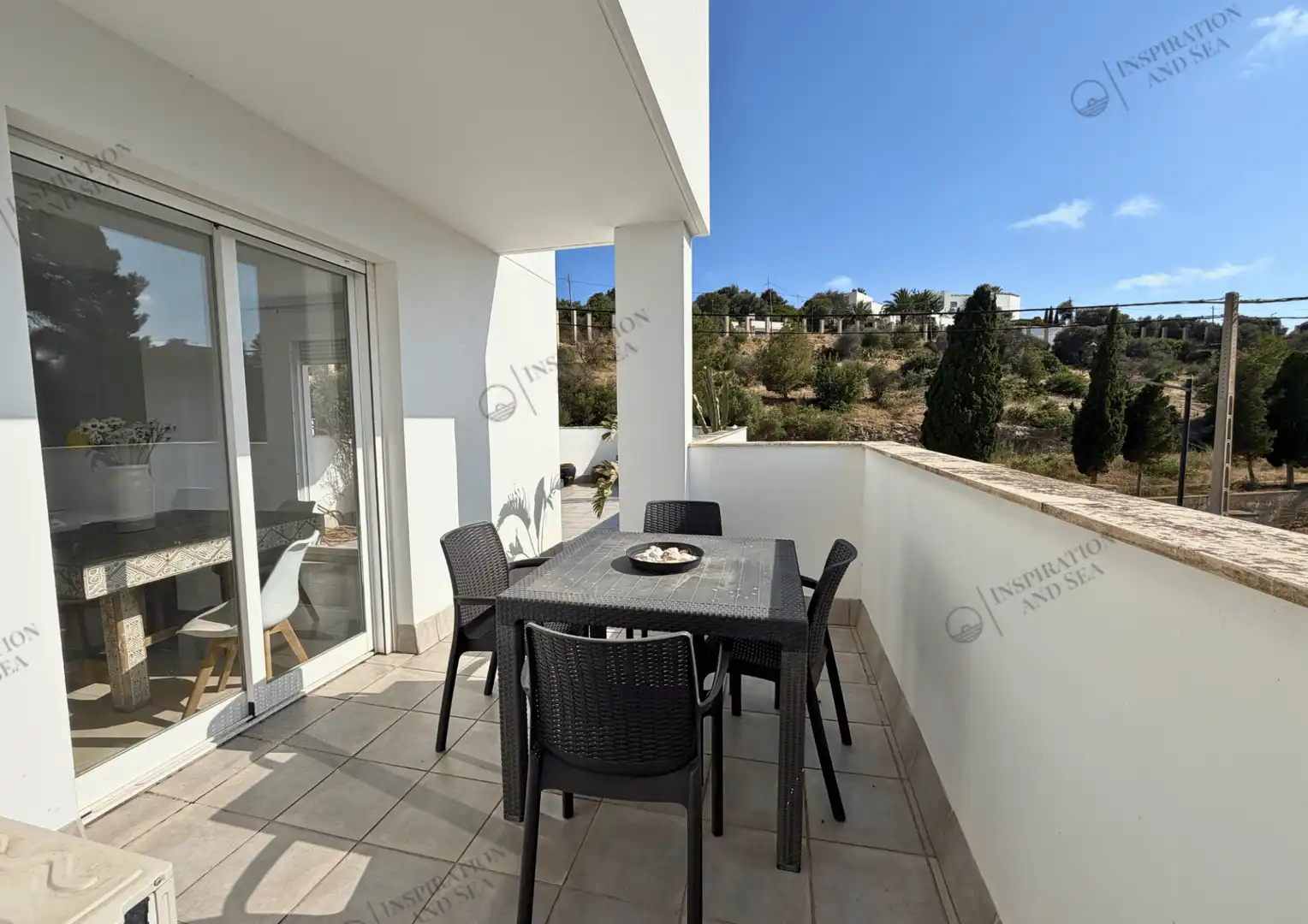 Terrace of Flat for sale in Eivissa  with Air Conditioner, Terrace and Furnished
