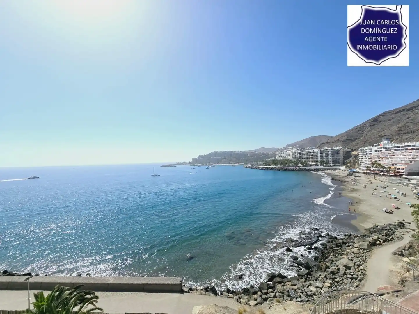 Vista exterior de Apartamento de alquiler en Mogán con Aire acondicionado, Terraza y Amueblado