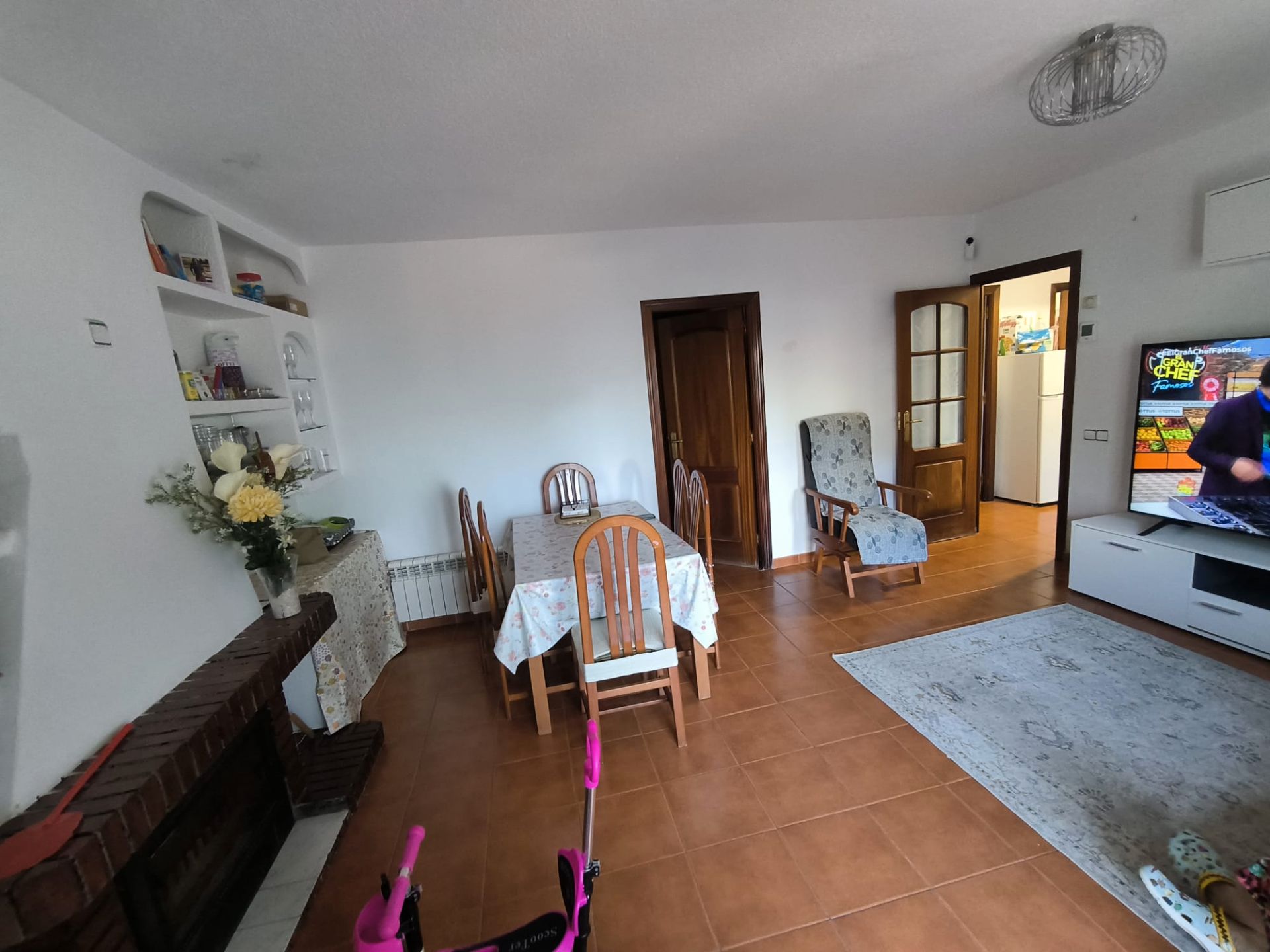 Dining room of Planta baja for sale in Collado Villalba  with Heating, Storage room and Balcony