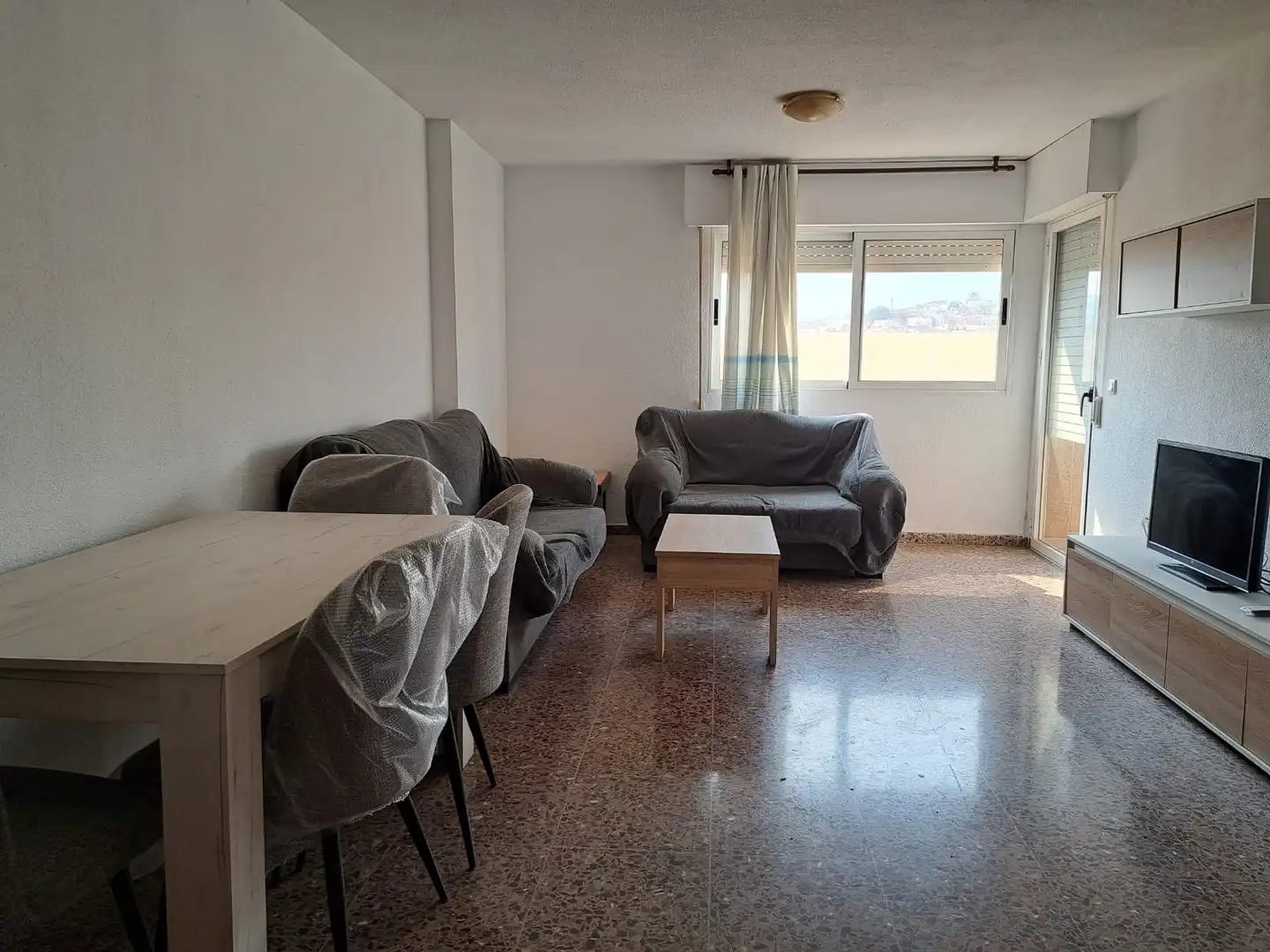 Wohnzimmer von Wohnung zur untervermieten in Cartagena mit Möbliert, Ofen und Waschmaschine