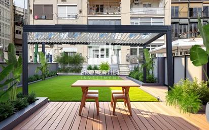 Terrace of Flat for sale in  Barcelona Capital  with Heating, Terrace and Storage room