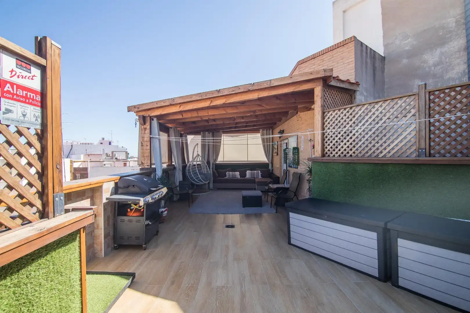 Terraza de Ático en venta en Elche / Elx con Aire acondicionado, Calefacción y Terraza