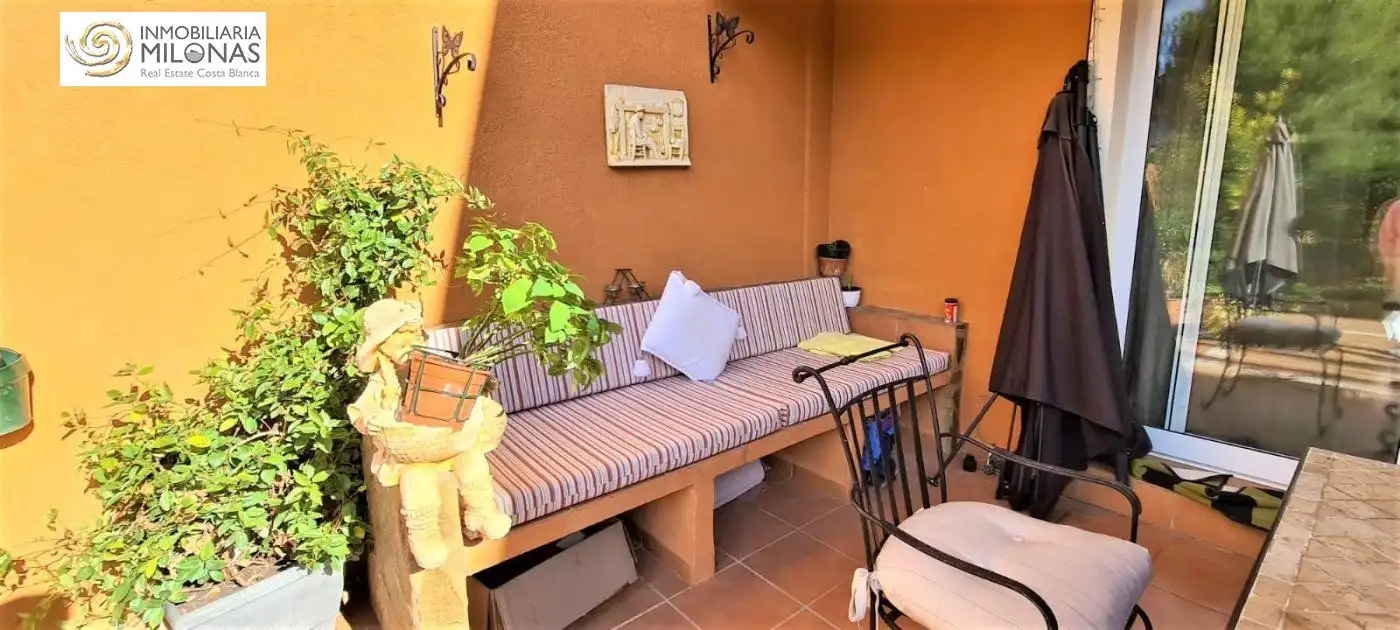 Terrassa de Casa o xalet en venda en L'Alfàs del Pi amb Aire condicionat, Calefacció i Jardí privat