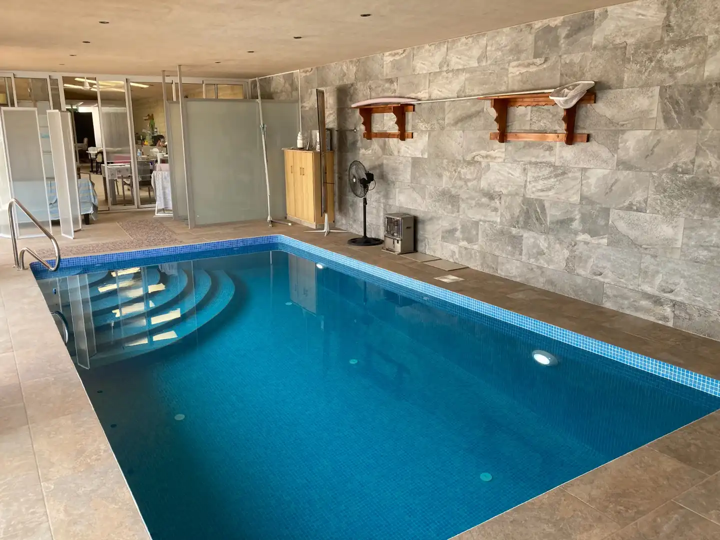 Piscina de Finca rústica en venta en Aspe con Aire acondicionado, Calefacción y Jardín privado
