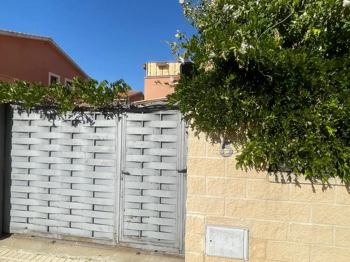 Vista exterior de Casa o xalet en venda en Moraleja del Vino