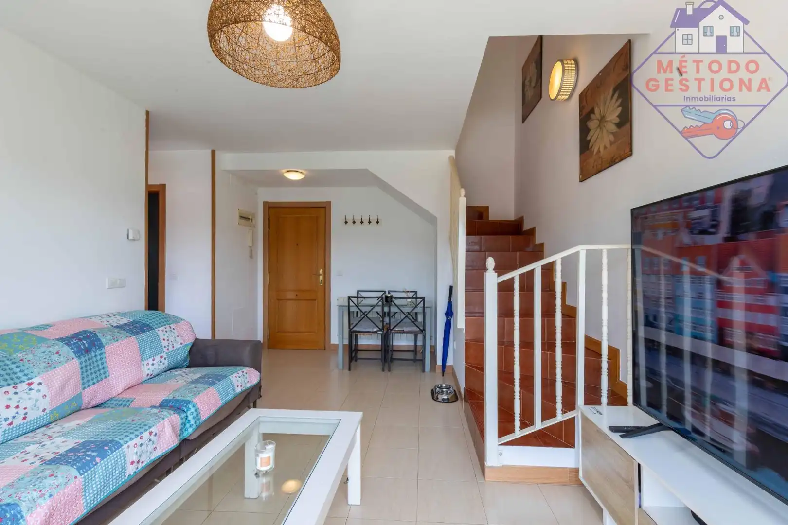 Wohnzimmer von Maisonette zum Verkauf in Miengo mit Heizung