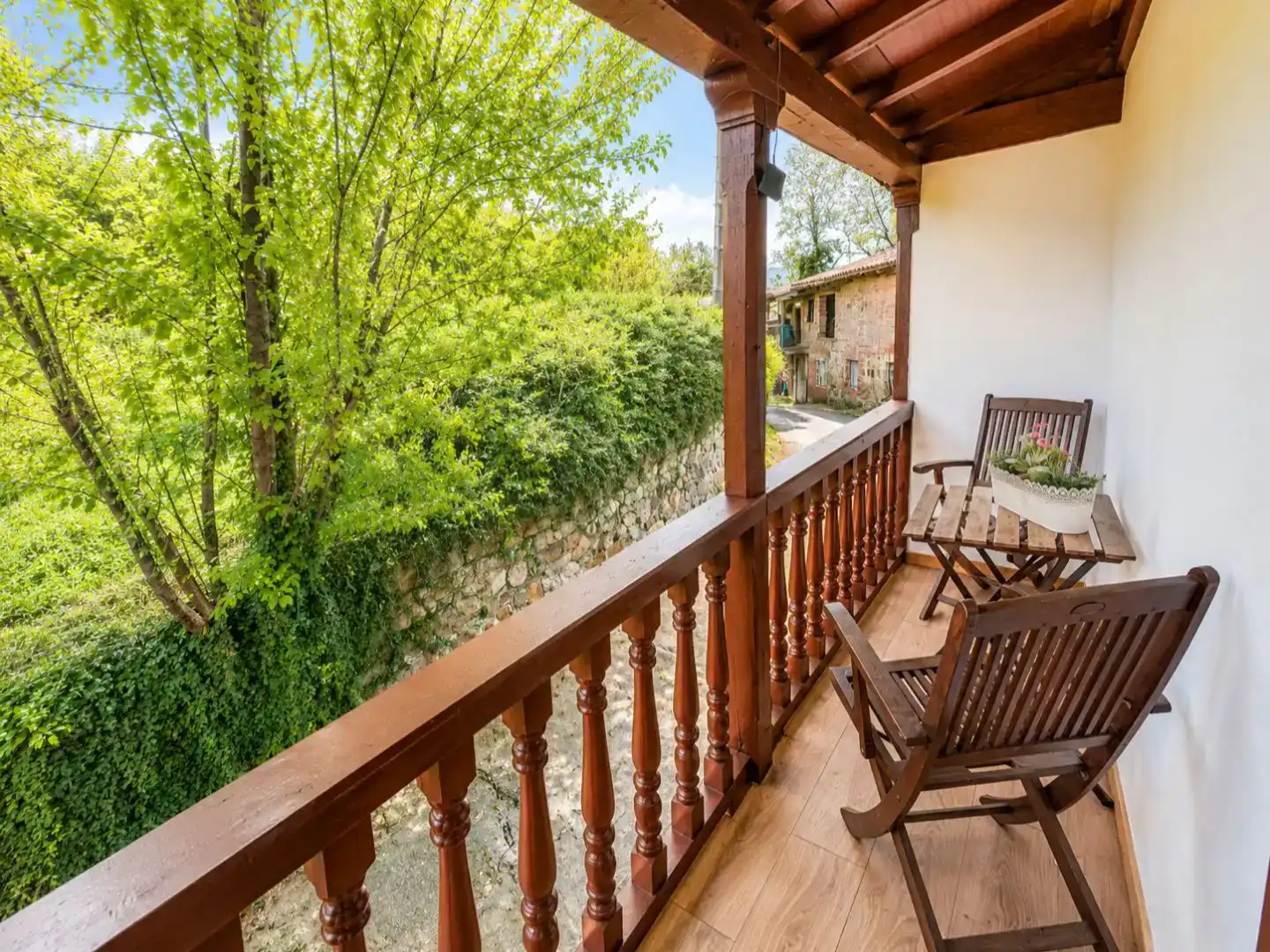 Terraza de Casa adosada en venta en Cangas de Onís con Balcón