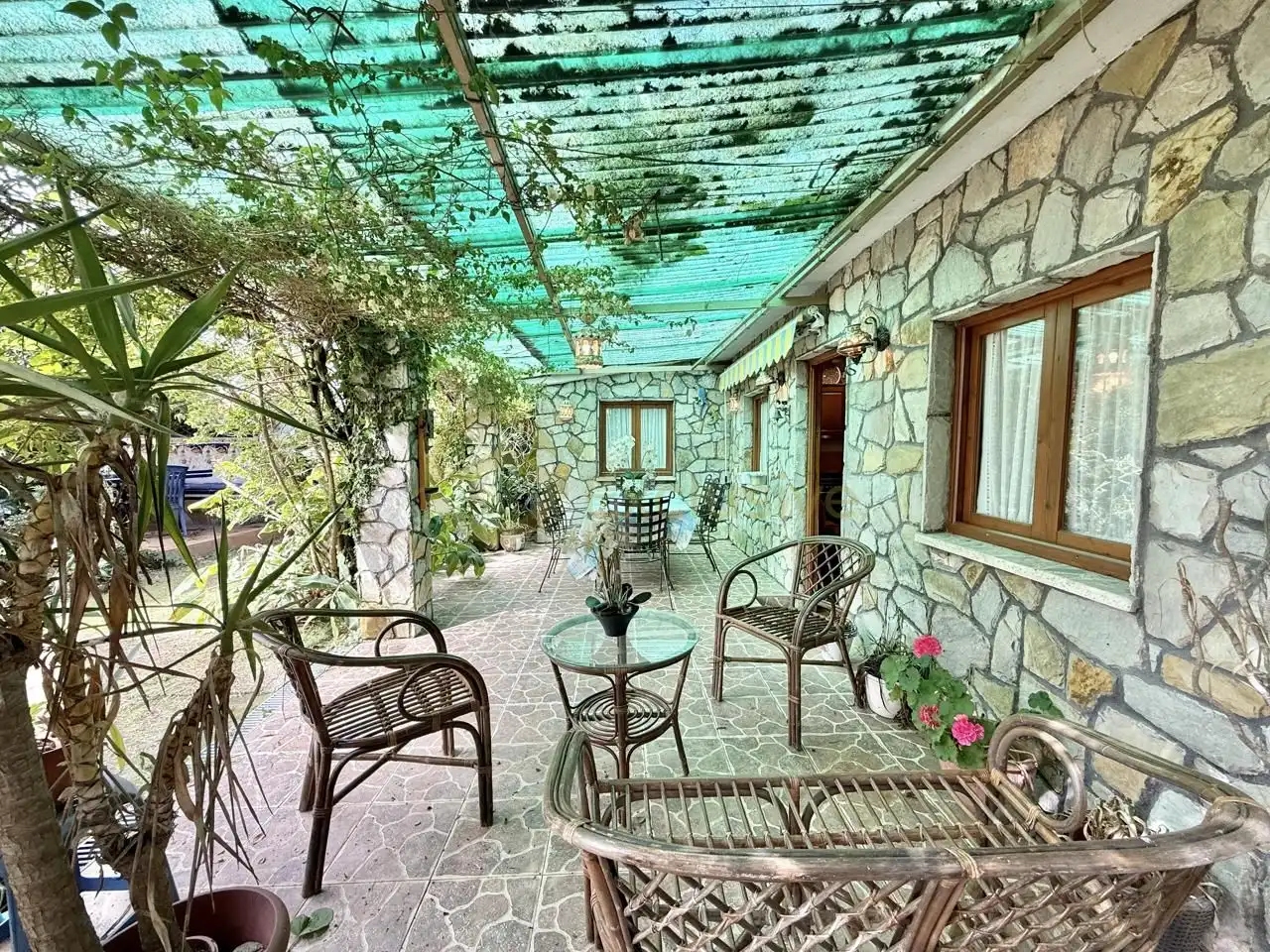 Terraza de Casa o chalet en venta en Castrillón con Calefacción, Jardín privado y Parquet