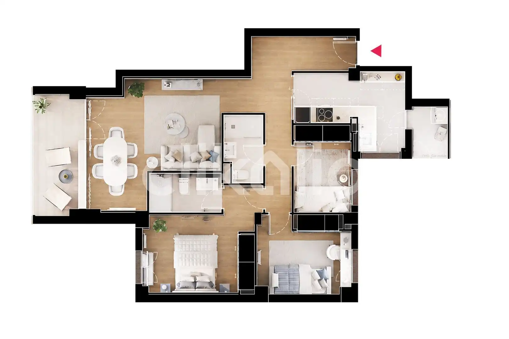 Flat for sale in Madrid  with Air Conditioner, Heating and Terrace