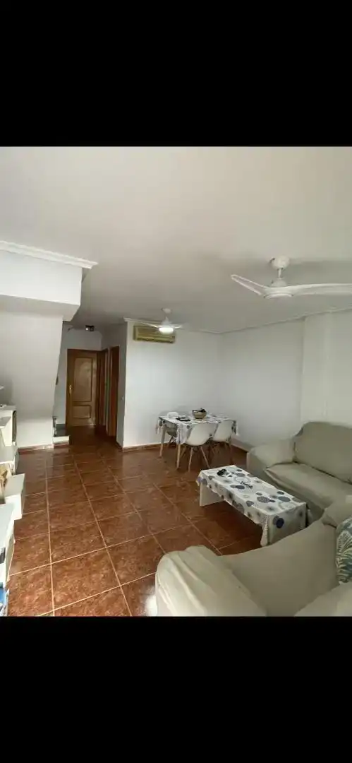 Wohnzimmer von Maisonette zur Miete in Cartagena mit Klimaanlage und Schwimmbad