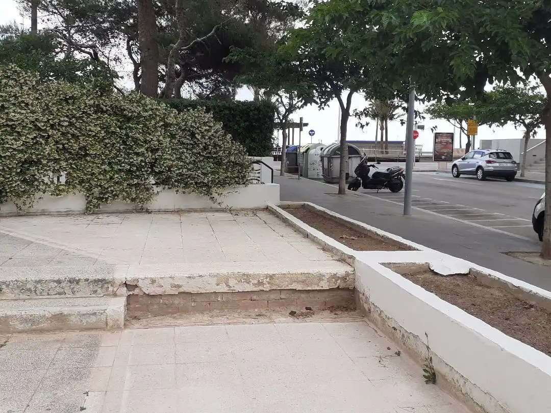 Terraza de Local de alquiler en Playa de Gandia