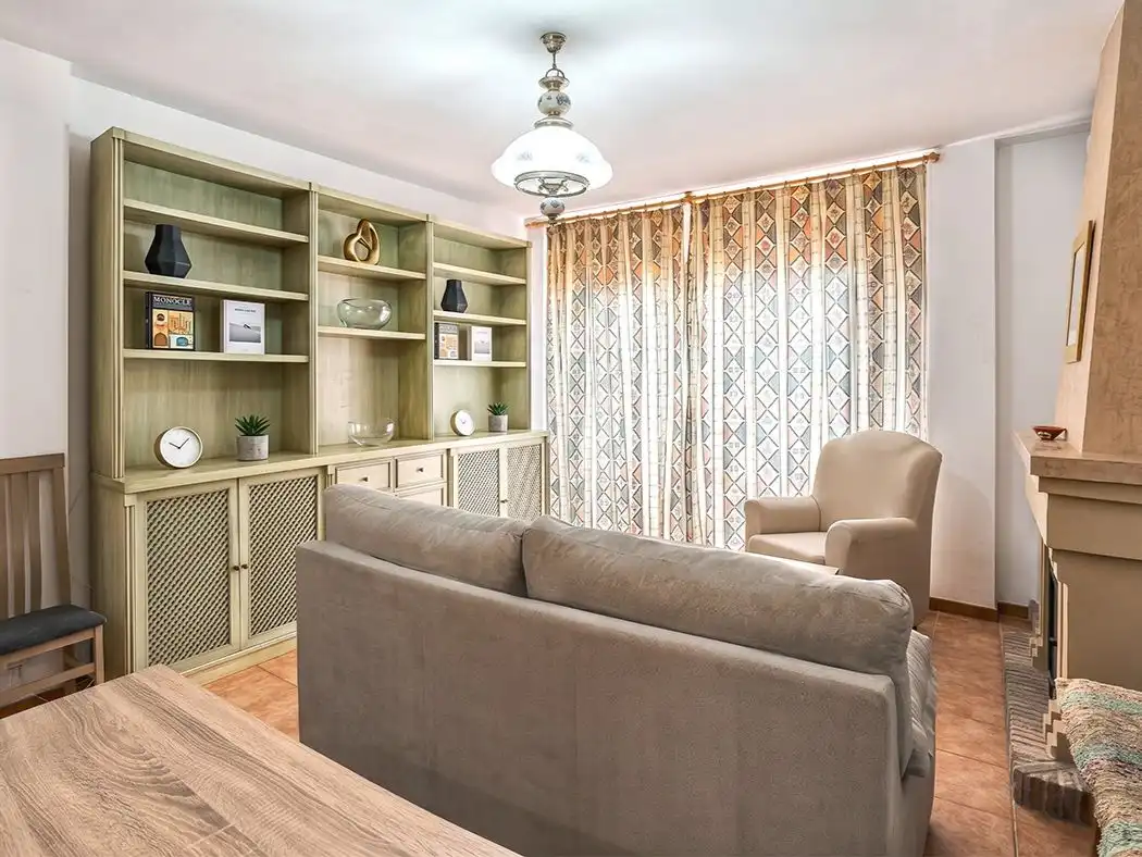 Sala d'estar de Pis de lloguer en Frigiliana, Málaga