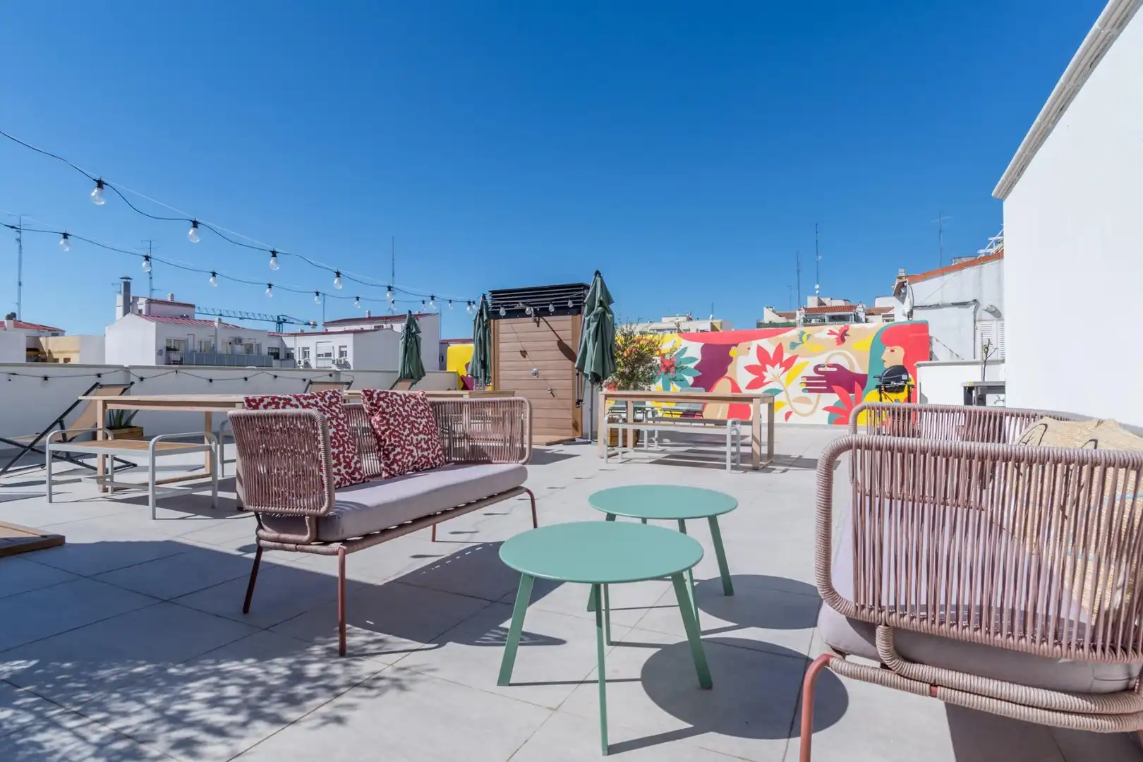 Terrace of Apartments for rent in Madrid
