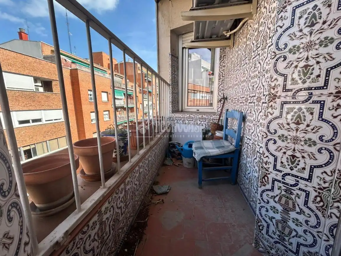 Balcony of Flat for sale in Madrid  with Heating and Community pool