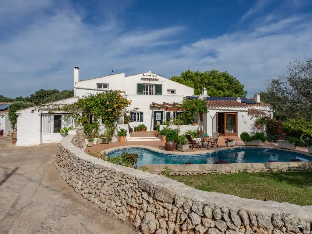 Vista exterior de Finca rústica en venta en Es Castell