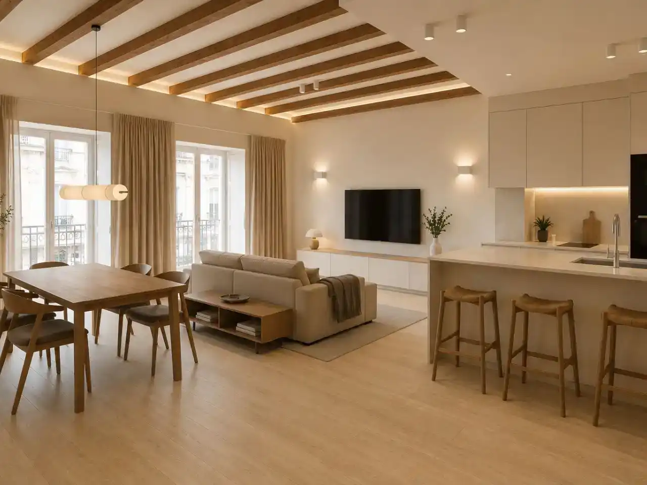Sala d'estar de Pis en venda en  Valencia Capital amb Aire condicionat i Balcó