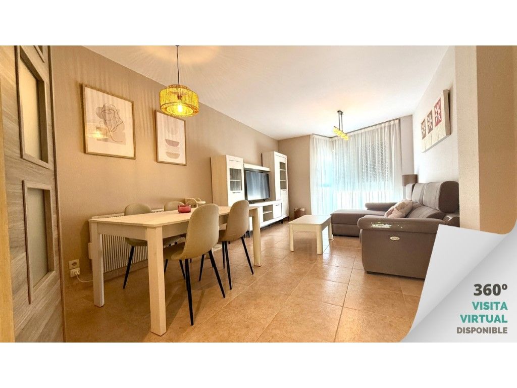 Living room of Flat for sale in Benicasim / Benicàssim  with Oven and Microwave