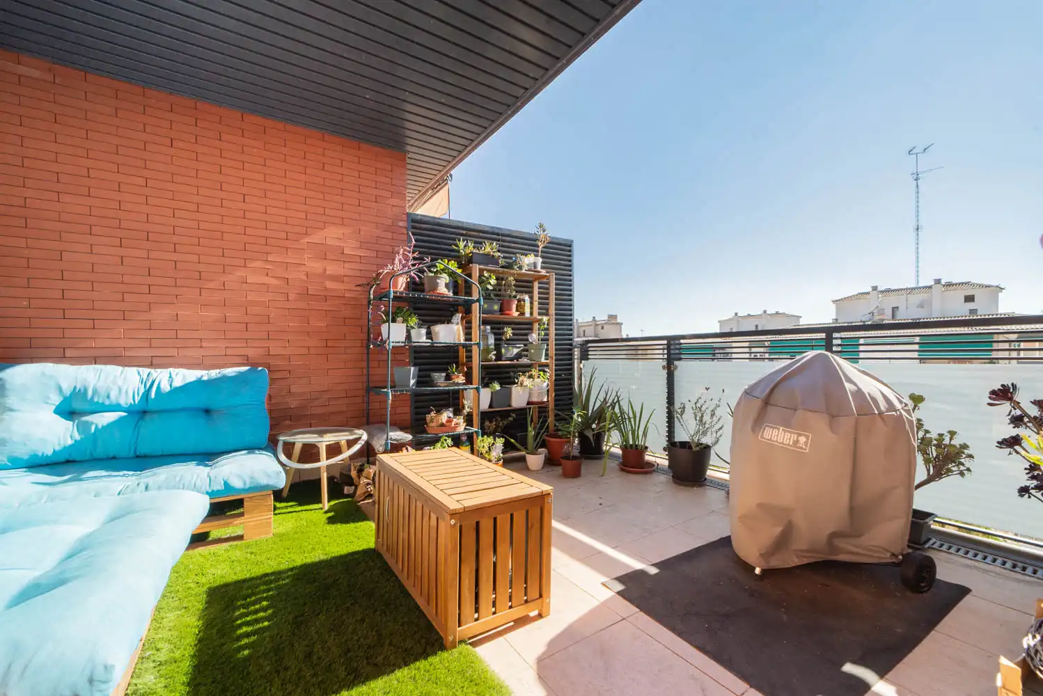 Terrasse von Dachboden zum Verkauf in Móstoles mit Möbliert