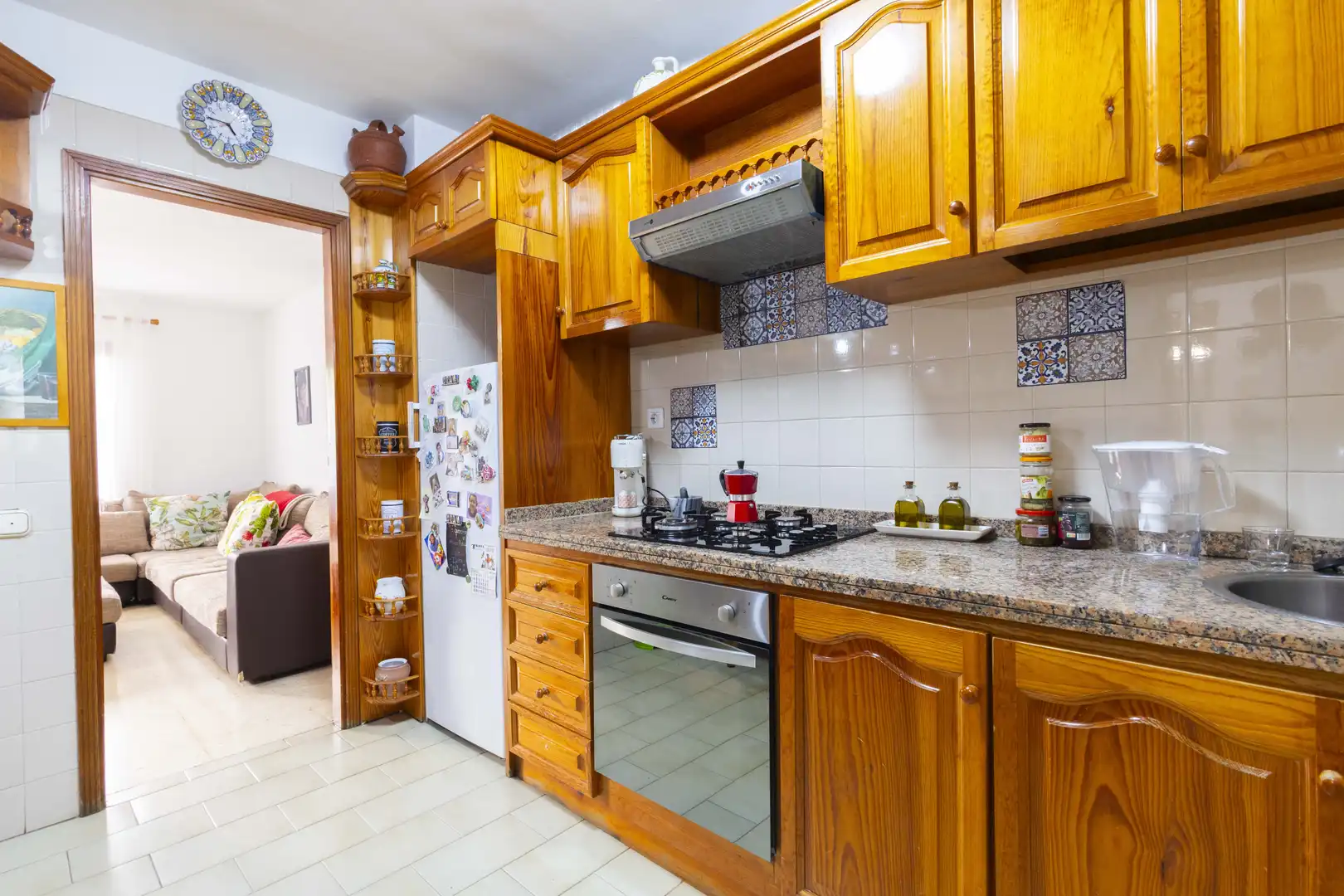 Cocina de Dúplex en venta en Puerto de la Cruz con Jardín privado, Terraza y Trastero