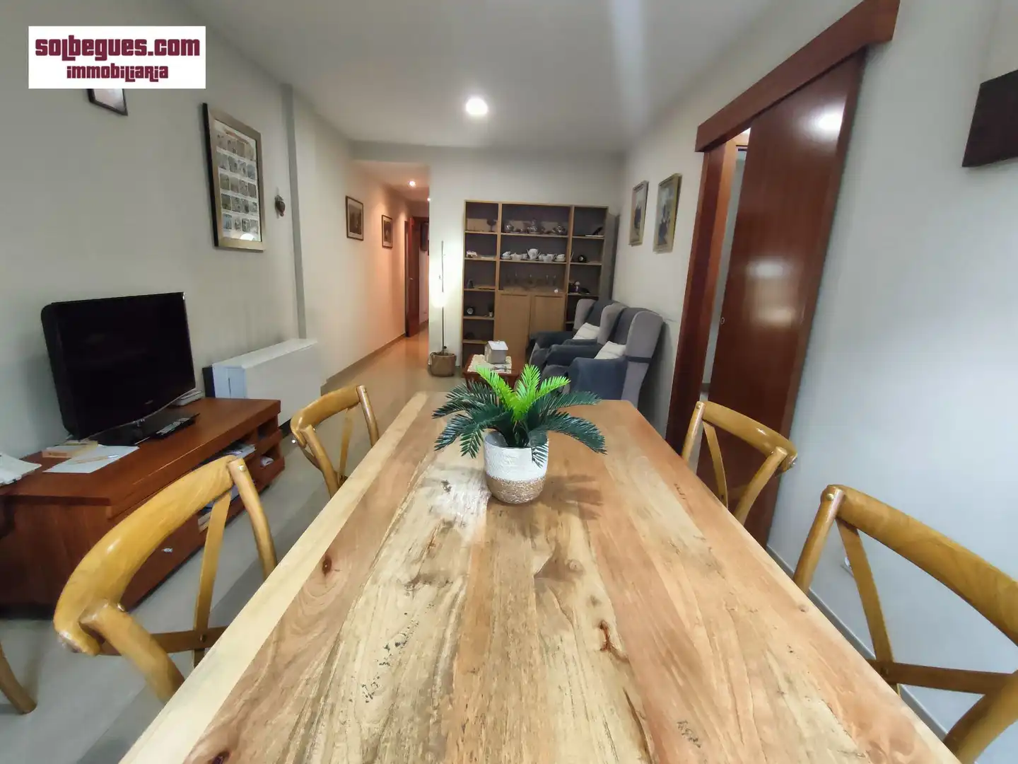 Dining room of Flat for sale in Begues  with Heating and Storage room