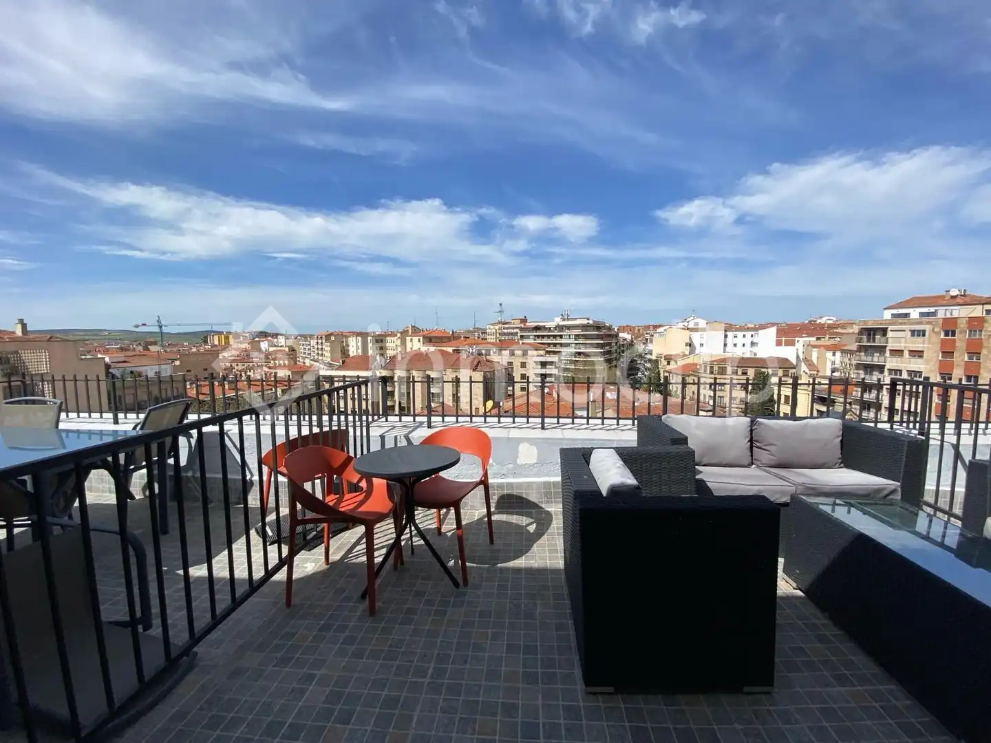 Terraza de Estudio de alquiler en Salamanca con Calefacción
