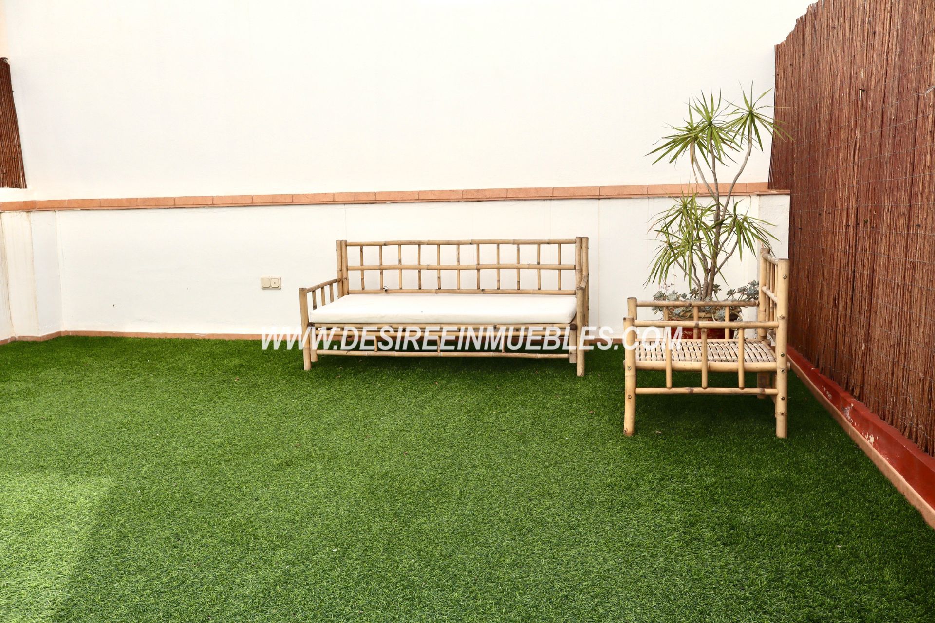 Jardí de Pis de lloguer en  Valencia Capital amb Aire condicionat, Parquet i Terrassa