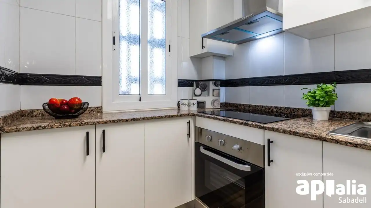 Cocina de Piso en venta en Sabadell con Aire acondicionado, Calefacción y Parquet