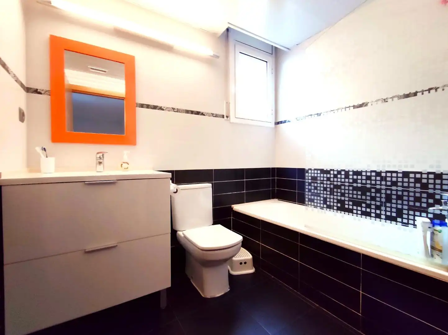 Baño de Casa o chalet en venta en Barcelona con Aire acondicionado, Parquet y Terraza
