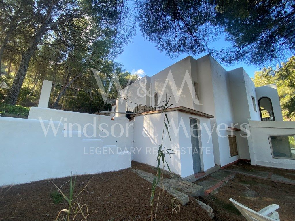 Exterior view of House or chalet for sale in Sant Josep de sa Talaia
