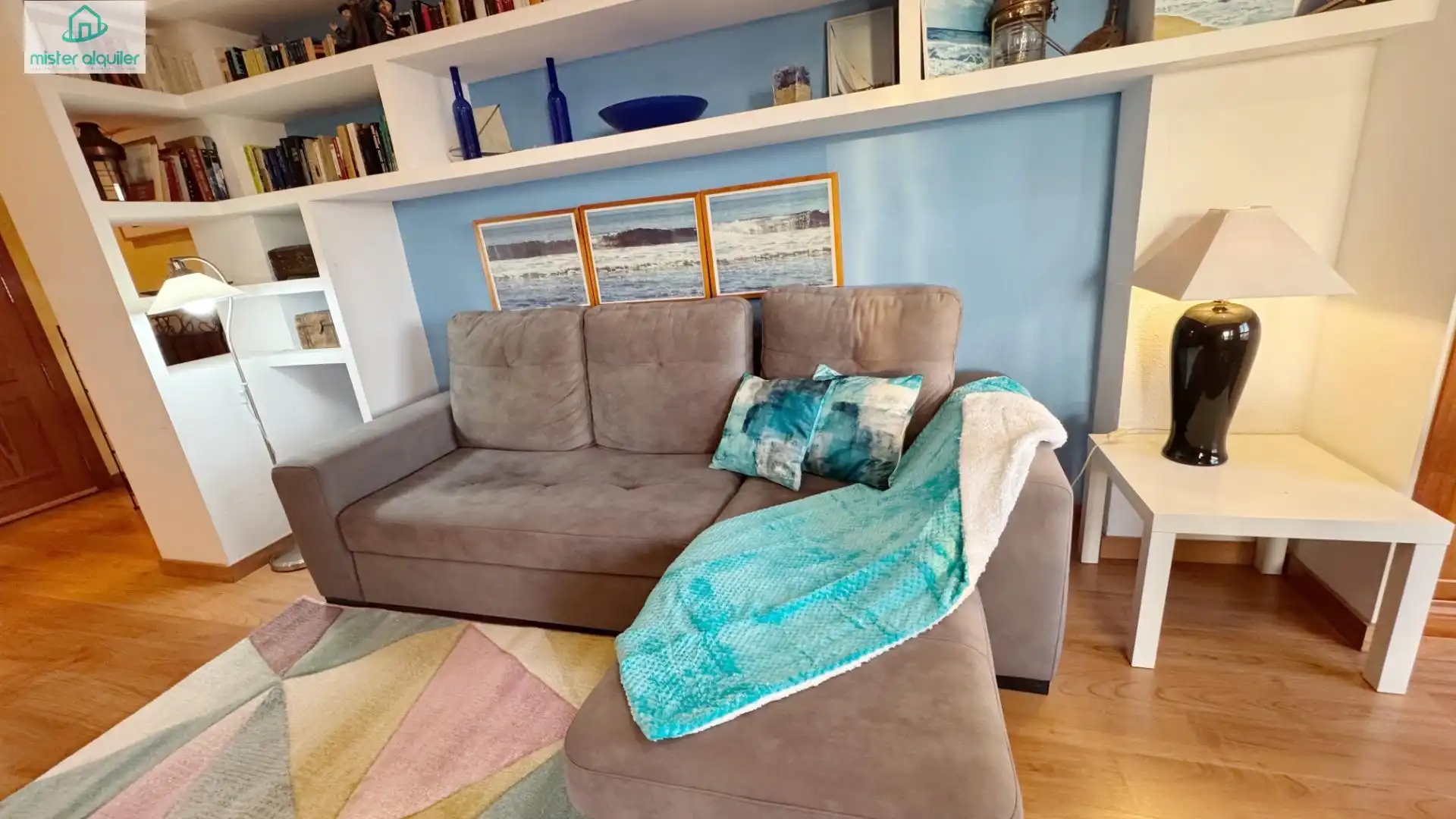 Sala d'estar de Apartament en venda en El Campello amb Aire condicionat, Calefacció i Jardí privat