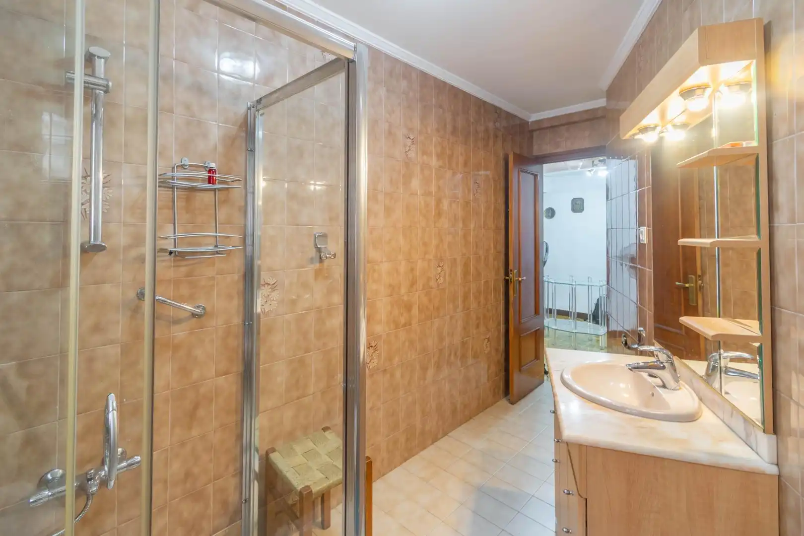 Bathroom of Flat for sale in  Pamplona / Iruña  with Heating, Storage room and Balcony