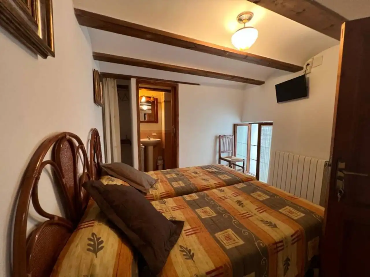 Bedroom of Houses for sale in Penàguila  with Air Conditioner, Heating and Terrace